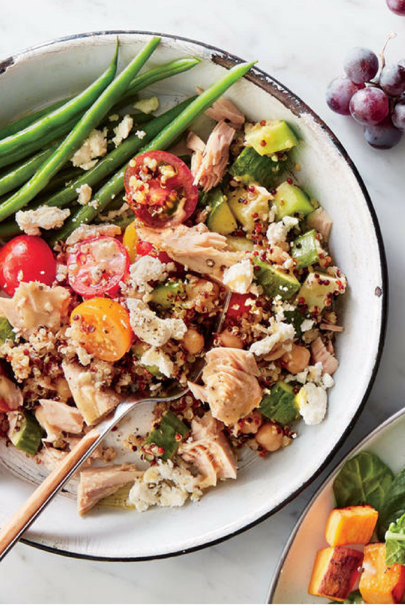 tuna quinoa toss