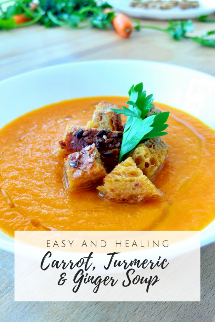Carrot, Turmeric & Ginger Soup