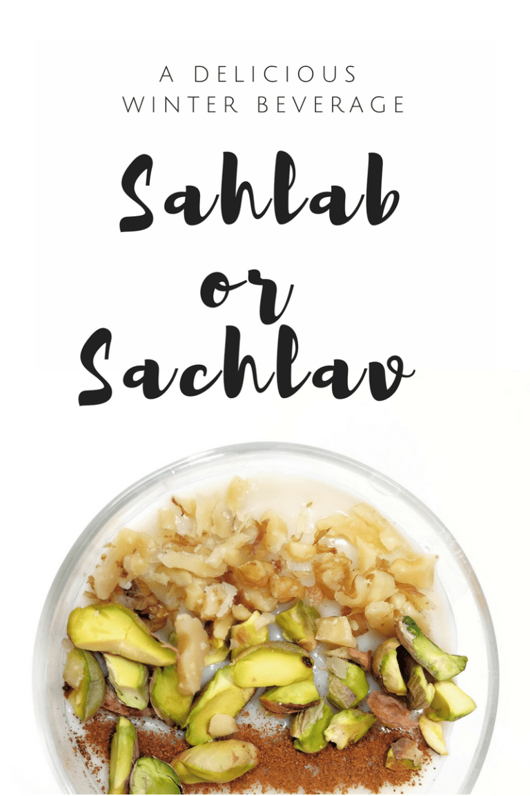 Sahlab or Sachlav: A Yummy Winter Beverage