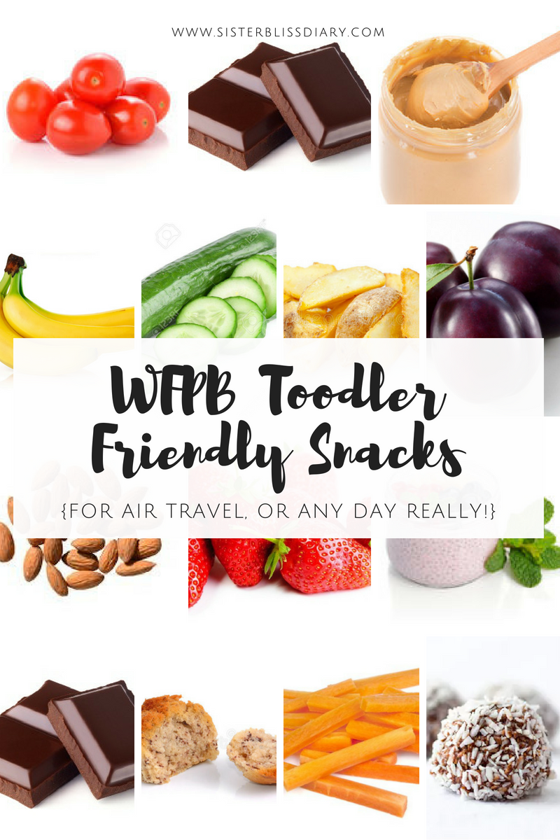 WFPB Toddler Friendly Snacks