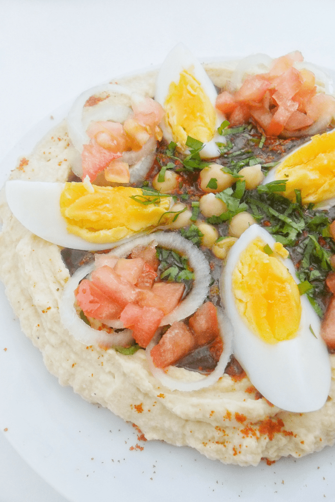 Garlic Hummus with Black Beans puree {Vegan, GF} Kasheribbean