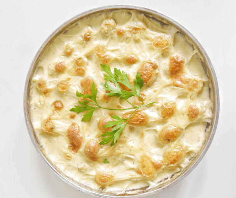 Creamed Potatoes {Vegan, GF}