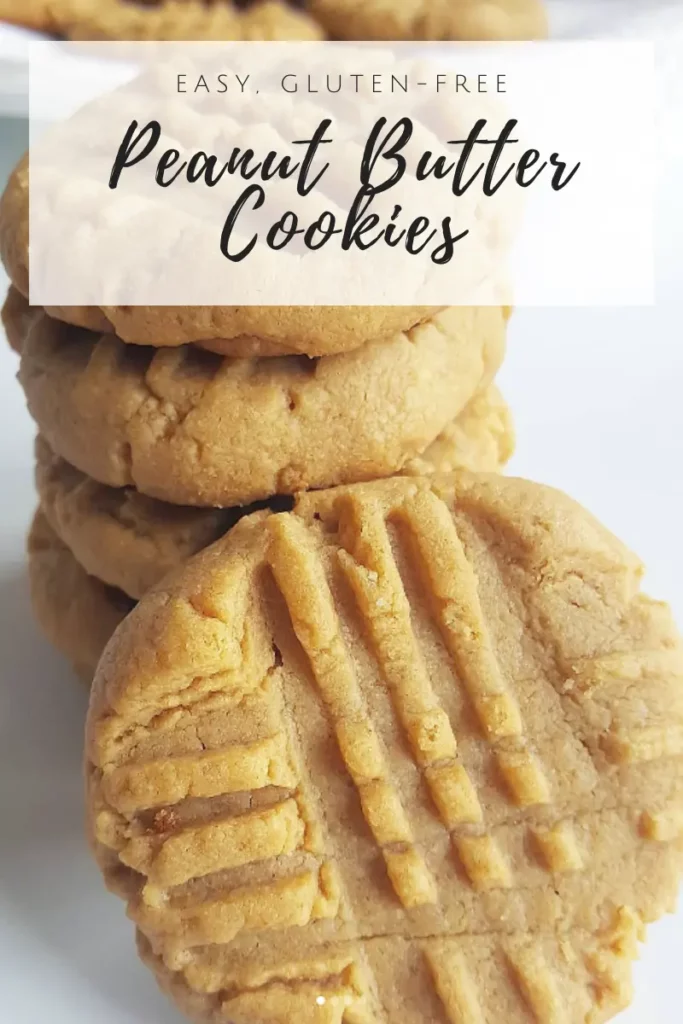 3 Ingredients Peanut Butter Cookies  {Gluten-Free, Passover-Friendly}​