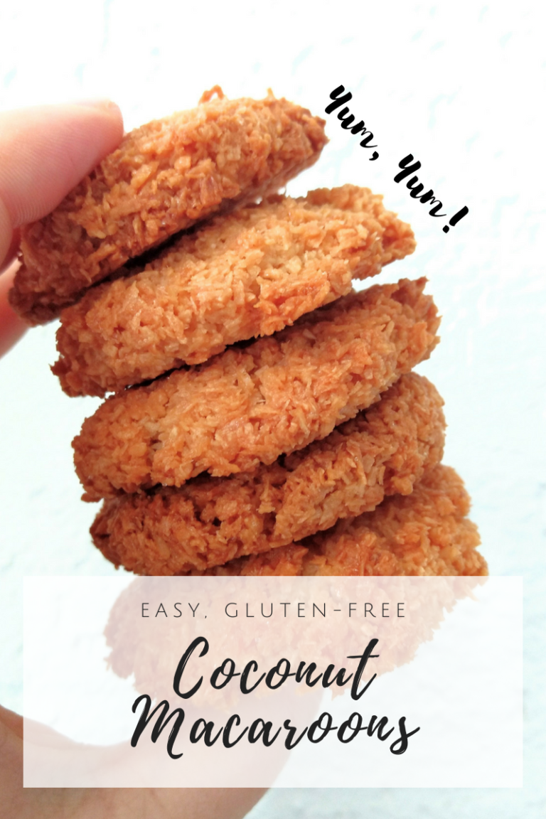 3 Ingredients Coconut Macaroons {Gluten-Free, Passover-Friendly}
